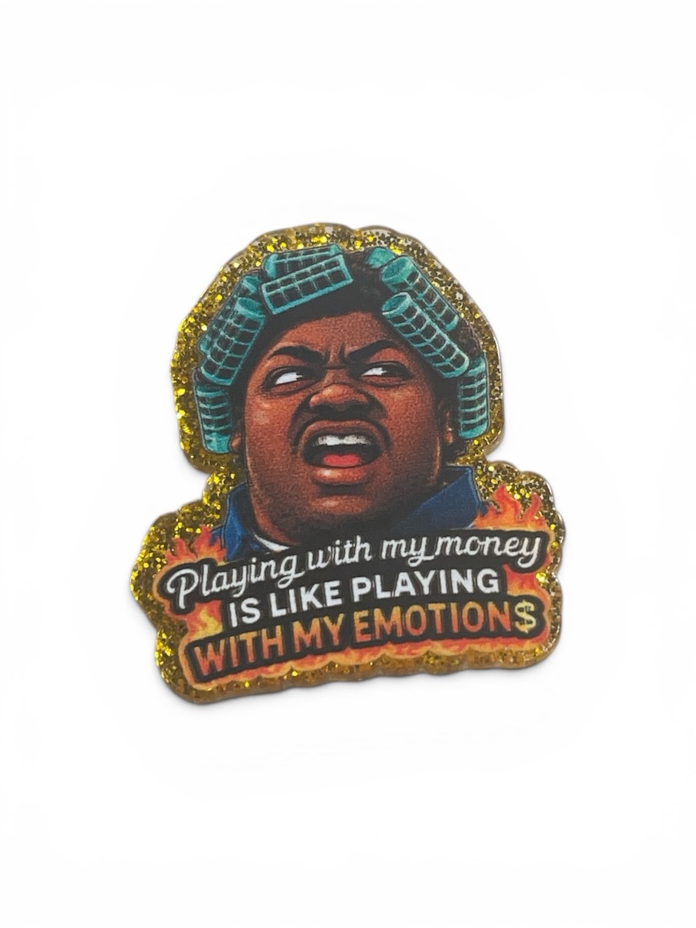 'Playing With My Money' Glitter PopSocket